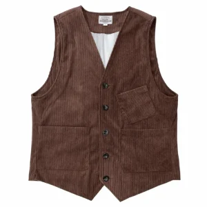 Mens Vest Vintage Corduroy Vest British Style Business Leisure Top American Waistcoat