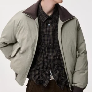 Men’s Winter Coats Unique Design Waterproof Casual Puff Boys Jacket with Heating for Casual Welding