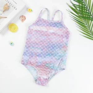 Mermaid Swimming Tail Girl Swim Beachwear Bikini Bathing Suit Kids Swimsuit
