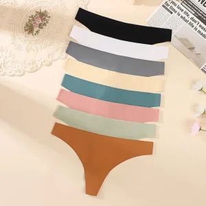 Mini Sexy Girls Ladies Thong Panties Underwear Women’s Thong Bikinis Nylon Woman Thongs and G String