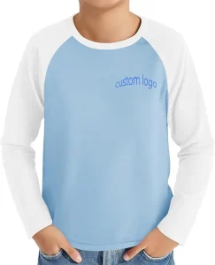 New Arrival Boys Long Sleeve T Shirts Kids Color Block Crew neck Casual Tops Tees 4 14 Years