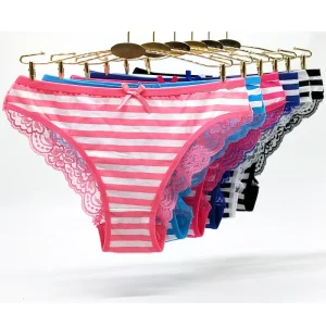 New Arrival Lace Back Cotton Hot Young Girl Sexy Underwear