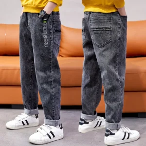 New Boys Denim Jeans for Children Denim Trousers