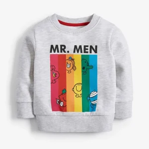 New Casual Children’s Long Sleeve Cartoon Cotton Sweatshirts for Boys in Autumn