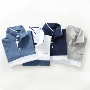 New Children’s Summer Teenage Fashion Clothes Boys Girls Different Color Polo Shirts Kids Cotton Kids Fashion Clothes
