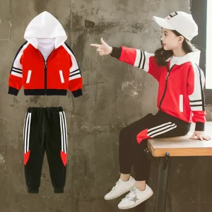 New Design Baby Autumn Girl Clothes Suit Cute Children Girl Clothing Set
