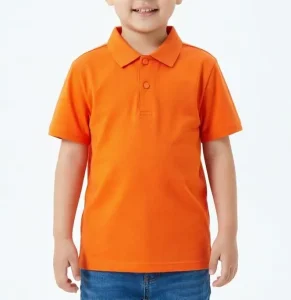 New Design Children Polo Shirts Boutique Clothing Custom Embroidered logo Kids Cotton Blend Polo T Shirts for Kids