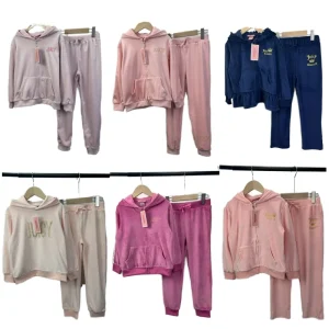 New Juicy Tracksuit Set for Boys Medium and Large Kids’ Sports Suit