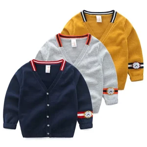 New Product Ideas With Little Boys Fashion Sweater For V-neck Knittined Of China Online Shopping