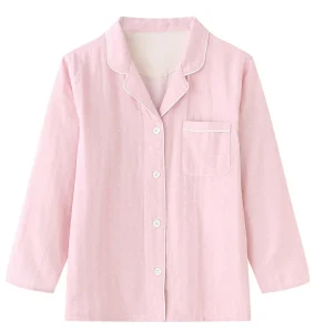 New Style Customized Girl’s Pajamas Short Sleeved Cotton Girl’s Set Home Fury Sleepwears