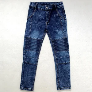 New Style Fashion Washed Kids Pants Boys Jeans Blue Denim Little Boy Jeans