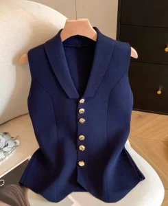 New Summer Casual Style Knitted Women’s Sleeveless Vest