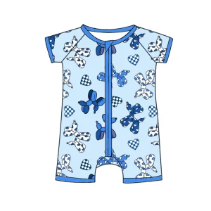 Newly Designed Custom ODM Knitted 3pcs Baby Spring Boys Girls Soft Breathable Bamboo Animal Print Sleepwear