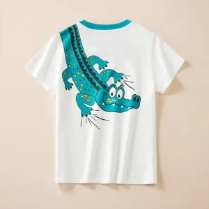 ODM OEM Baby Boys T-Shirt Short Sleeve New Design Original Fashion Cartoon Clothing