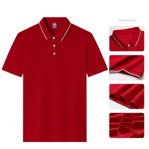 OEM Bulk Men’S Casual Cotton Boys Polo T Shirts Custom Polo Shirt Polo Shirts Men