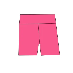 OEM Custom 95% Cotton Knitted Casual Breathable Toddler Girls Biker Shorts Solid Colors
