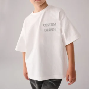 OEM Custom Design Soft Cotton Kids Short Sleeve T shirt Boys Tee