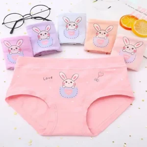 OEM Custom Youthful Design Antimicrobial Kids Panties Girls Underwear Baby Panty Kids Underwear for Girls