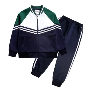 OEM Factory School Uniforms for Boys and Girls Kids Student Primary Track Suit Sports Clothing Set