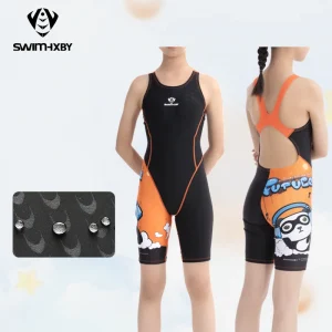 OEM Girls Summer Swimsuit Sleeveless Swimwear Beachwear One-Piece Suit Beach Bikini Tween Girls Swimsuits School Girls Swimwear