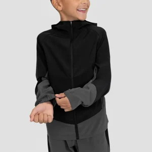 OEM Lightweight Reflective Windbreaker Jacket for Kids Custom Design Boy’s Windproof Clothing Printed Techniques for Children