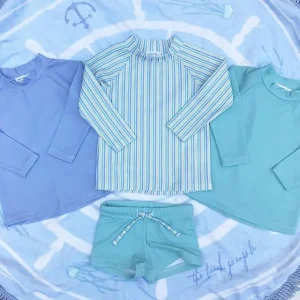 OEM ODM Custom Factory Private Logo Personal Design Own Brand Two Pieces 3 Piece One Piece Kid’s Swimwear Swimsuit Beachwear Set