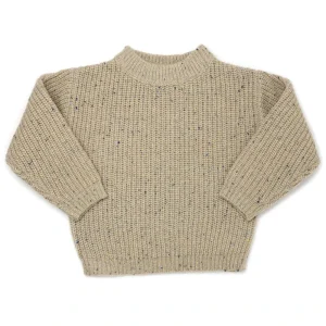 OEM ODM Custom Logo Winter Crew Neck Knit Sweater for Kids Cotton Knitted Jumper Pullover Boys and Girls