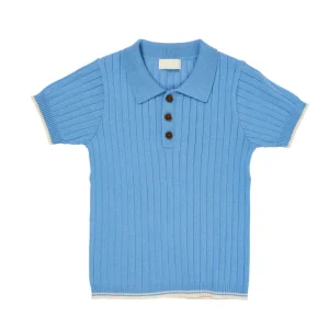 OEM ODM High Quality Cotton Kids Polo Shirt Casual Solid Short Sleeve Pullover Knit Sports Clothing Manufactured Professional
