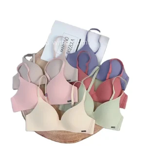 One piece Traceless Student Underwear First Bra Teenage Girl’s Small Breasts 32 Size A Cup Thin Teen Bras