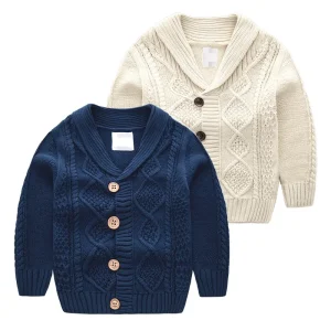 Online Shop Girls Beautiful Flower Design Knit Sweaters Kids Child Clothes