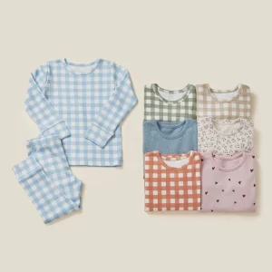Organic Bamboo Kids Pajamas Quality Two Pieces Set Kids Pyjamas Custom Boys Slpeepwears Kids Lounge Wear Children Clothing