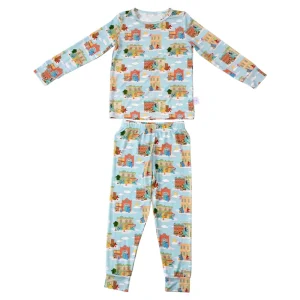 Organic Bamboo Kids Pjs Kids Pyjamas Kids Lounge Wear Sustainable Pajamas for Children Clothes Children Sleepwear