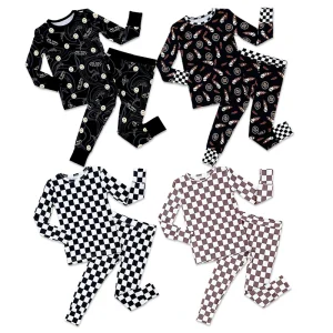 Organic Bamboo Pajamas Children Pyjamas Kids Loungewear Boys Sleepwear Custom Kids Nightsuits Lounge Set Kids Clothing