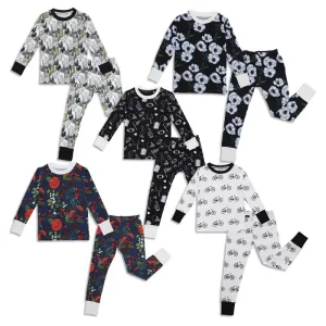 Organic Bamboo Pajamas Kids Children Pyjamas Custom Kids Loungewear Kids Sleepwear Two Piece Bamboo Pajamas Children Clothes
