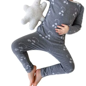 Organic Cotton Kids Boy Pyjama Kids Fleece Sleepwear Custom Children Loungewear Children Sleepwear Eco Friendly Kids Clothing