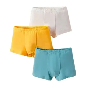Organic Kids Cotton Boxers Eco Friendly Kids Underwear Customize Brief for Kids Boys Underwears Children’s Cotton Panties