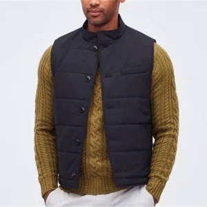 Outdoor Custom Logo Winter Warm Quilted Puffer Jackets Boys Men’s Vests Waistcoats