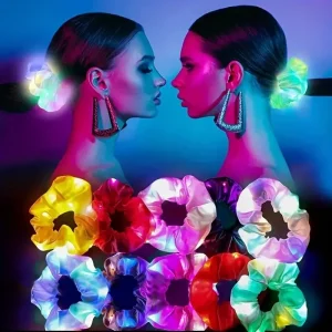 Parties Supplies Decorations Light Up Toys Led Scrunchies Party Favors For Kids