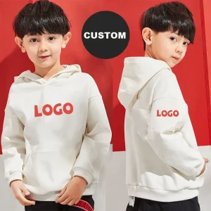 Personalized Children Hoodies for Boys Hooded With Your Own Logo Unisex Baby Hoodies for Boys 5 6 7 8 9 10 11 12 13 14 15 Years