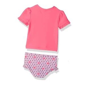 Personalized Design Baby Short Sleeve Swimwear Cartoon Beachwear Kids Swimming Suit Girls Swimsuit