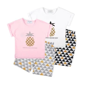 Petelulu Kids Fashion Outwear 2 Pieces Children Outfit Girls Clothing Set