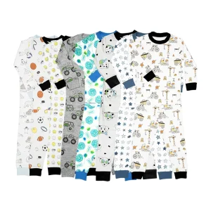 Pima Cotton Kids Pyjamas Sustainable Kids Sleepwear Eco Friendly Children Loungewear Organic Custom Kid Clothes Enfant Pyjama