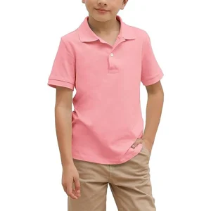 Plain Boy Polo Shirts Uniforms School Boy Polo Shirt Custom Printing t Shirt for Boys
