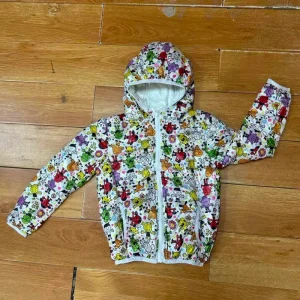 Portable 1 8Y REVERSIBLE Hooded Ultra Lightweight Down Jackets Girl Boy Soft Down Jacket for Kids Outwear Children’s Down Jacket