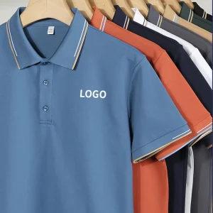 Premium Custom logo Breathable Cotton pink Anti-wrinkle Work Uniform boss Golf Boys T-shirts Men’s Polo Shirts