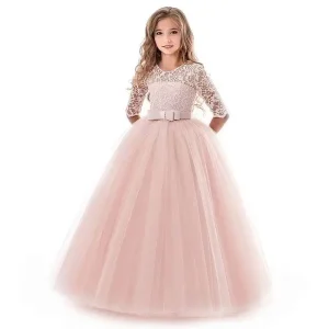 Princess Flower Girl Dress Summer Birthday Party Kids Dresses for Girls Dress
