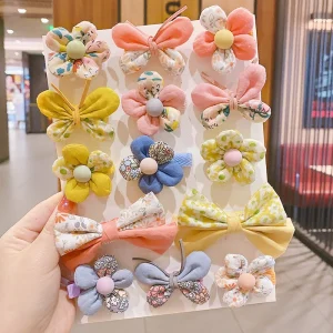 Princess Hair Clip Baby Bows HairCute Hair Accessories New Design Style for Kids Girls