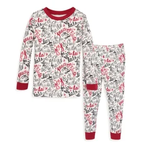 Print Cotton Winter Child Sleepwear Clothing Long Sleeve Baby Girl Pajamas Sets