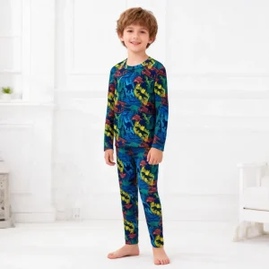 Printed Pajamas Set Children Sleepwear 3D Printed Kids Pajamas Long Sleeve