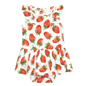 Printing Custom Summer Baby Girl Rompers Organic Bamboo Pajamas Infant Sleepwear Summer Baby Clothes
